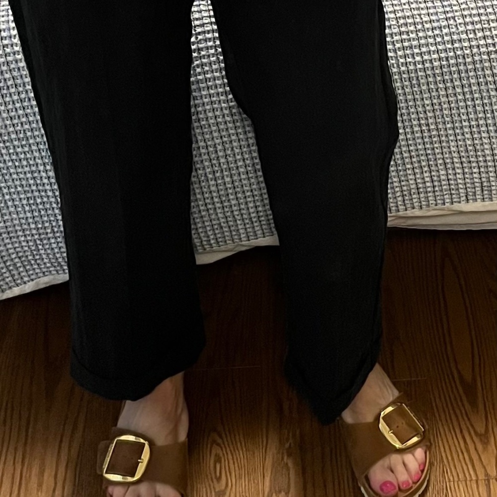 Barena Black Cropped Ankle Pants - Picture 4 of 9